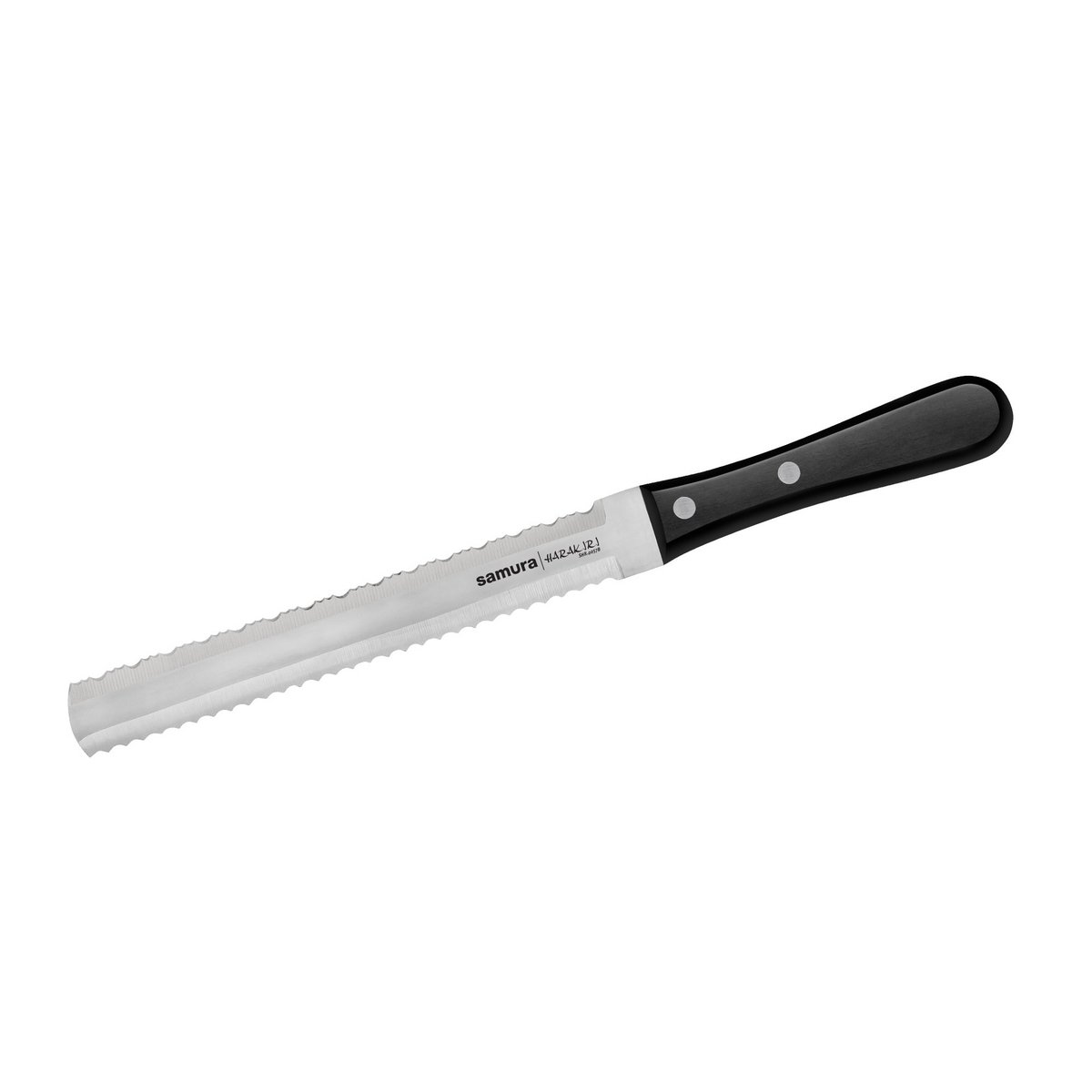 Samura Harakiri Knife Set, 8 pcs, Black Handle