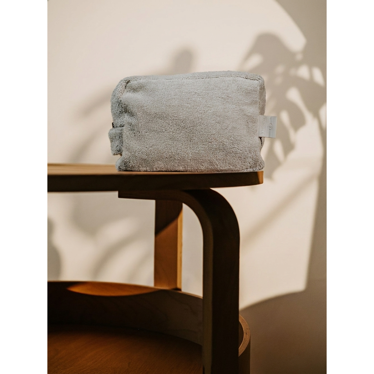 Pamukia GOTS Organic Cotton Terry Toiletry Bag 15 × 25 cm | Essence Collection