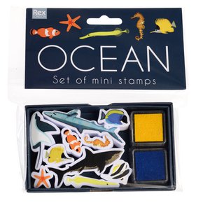 Set Mini-Stempel – Meerestiere
