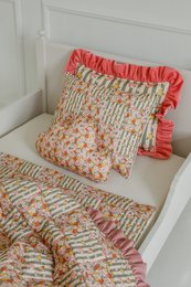 coussin nuage "Fleurs de printemps"