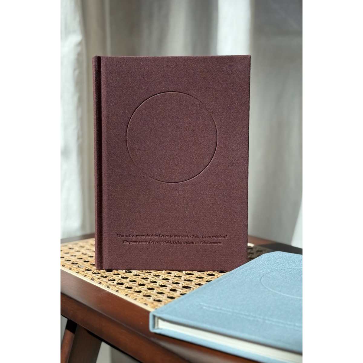 The Life Barn Filling Journal Red Dark Red
