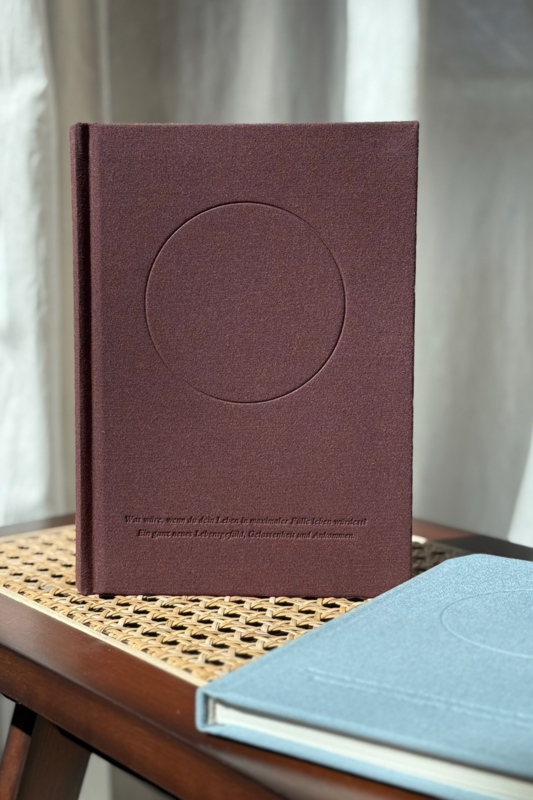 The Life Barn Remplissant Journal Dark Red