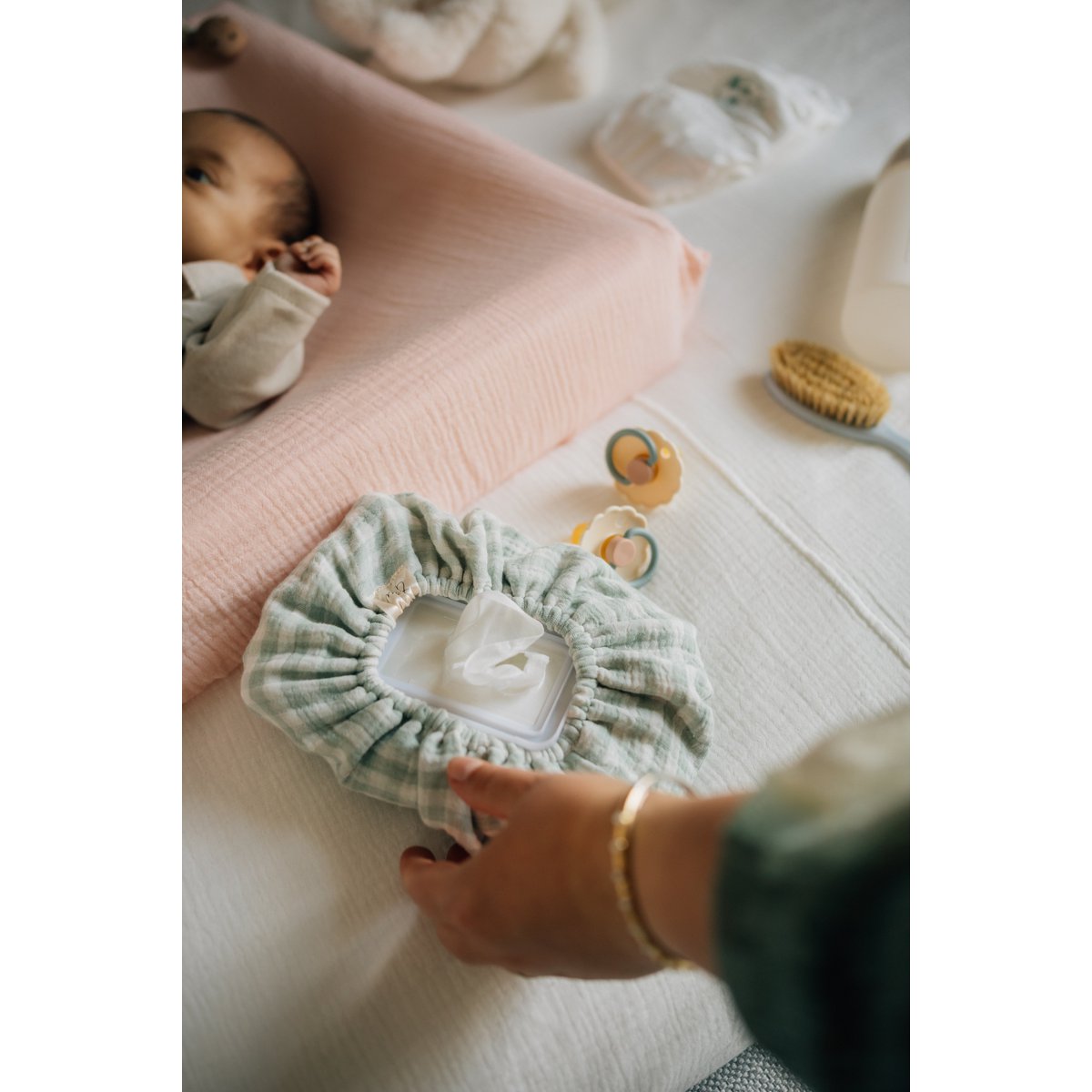 TISU Wickelauflagenbezug, Baby Pink