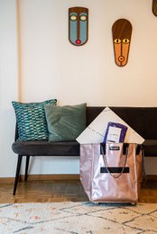 Hulkenbag Medium Rosegold z wbudowaną osłoną