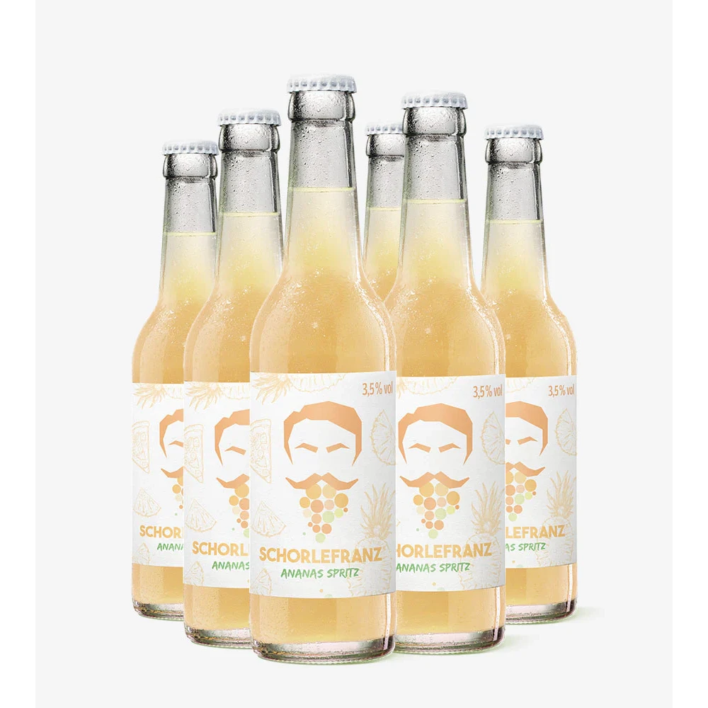 Spritz d'ananas - Spritzer de vin 0,33 l