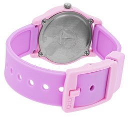 Montre pour enfants Q&Q avec bracelet en silicone, "Fleurs", 10 bar