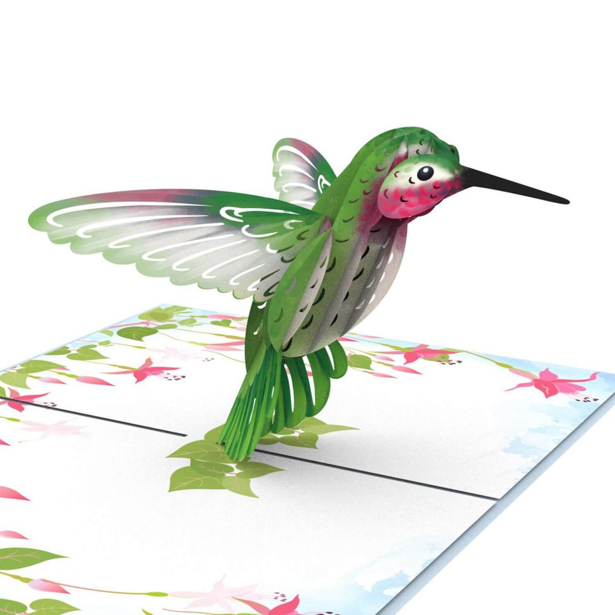 Hummingbird pop-up kort