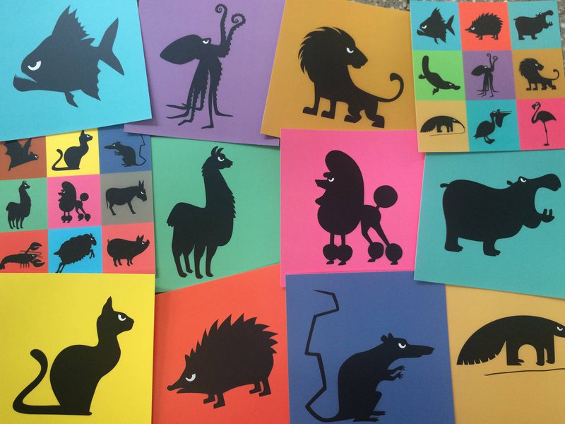 postcard - Llama (Angry Animals)