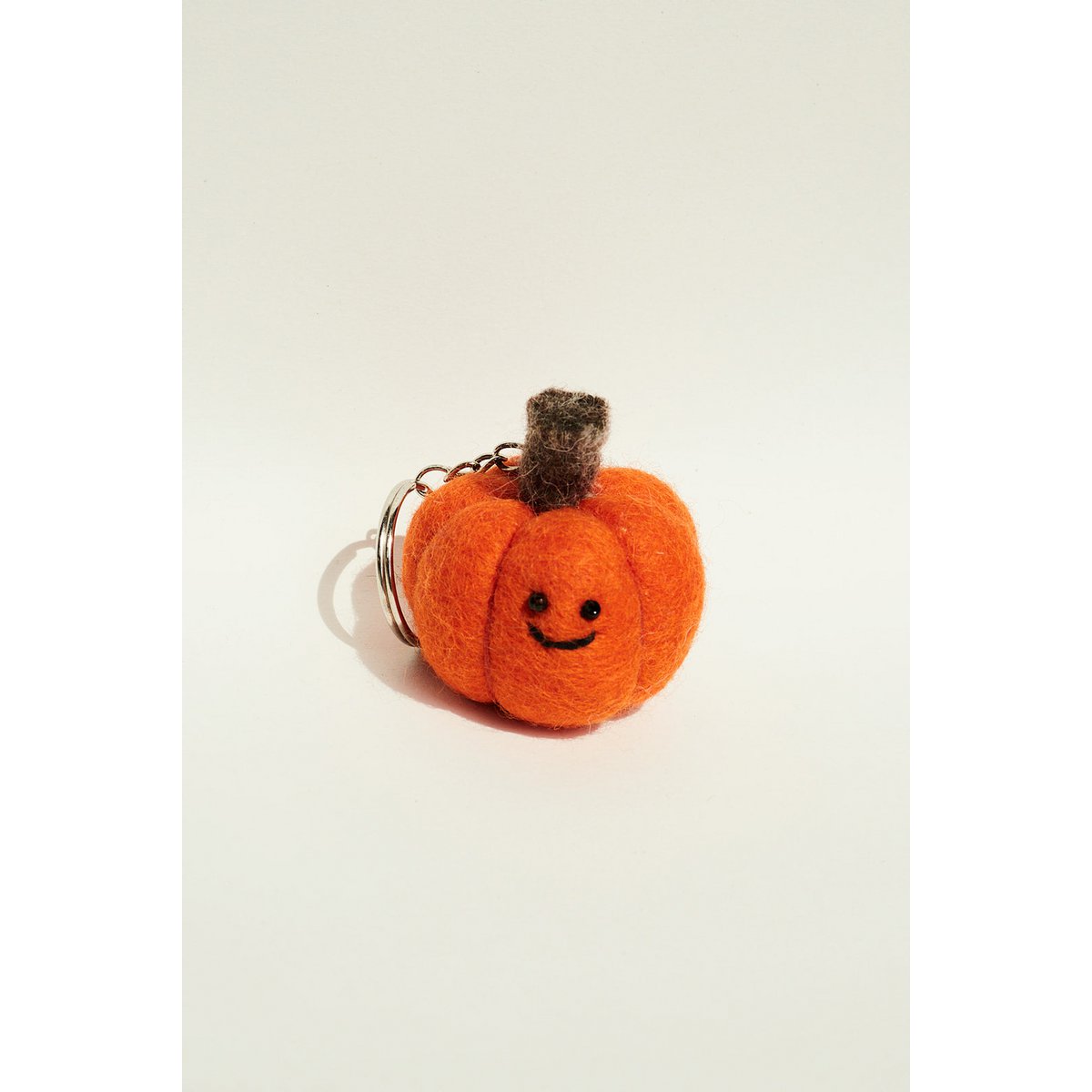 Pompoen sleutelhanger