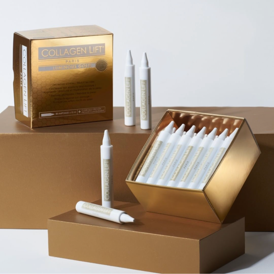 Luminous Gold: anti-age collagen for wrinkles and sun damage