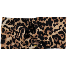Diadema Twist - Leo Animal Print, Ponte Jersey