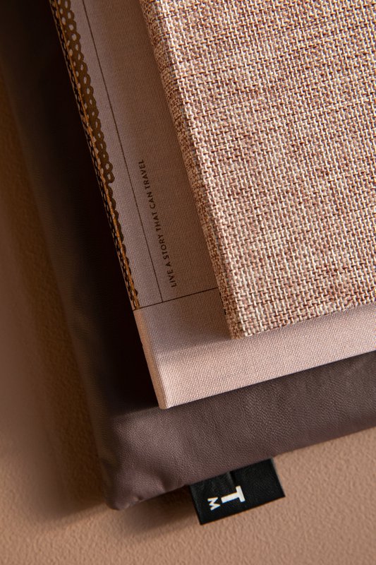 Notebook A6 - Rose dust - FSC Mix Credit