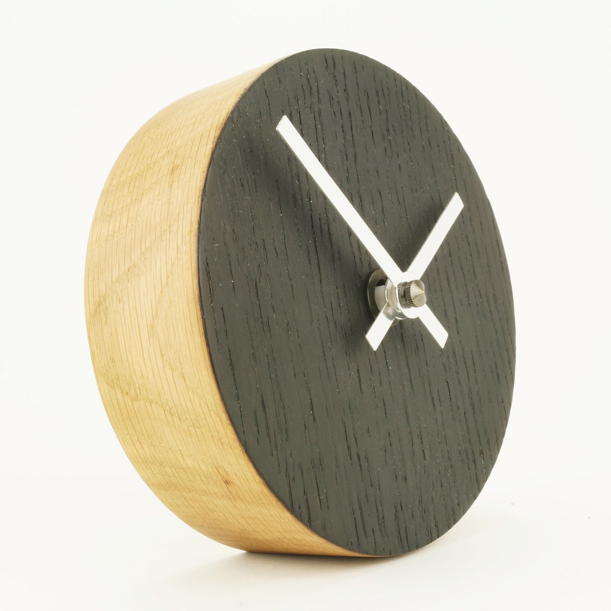 Table Clock Minimal Carbo