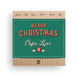 Merry Christmas Retro Coffee Gift Box