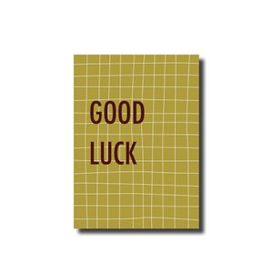 Ansichtkaart good luck