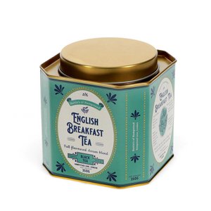 Metal tea caddy - English Breakfast