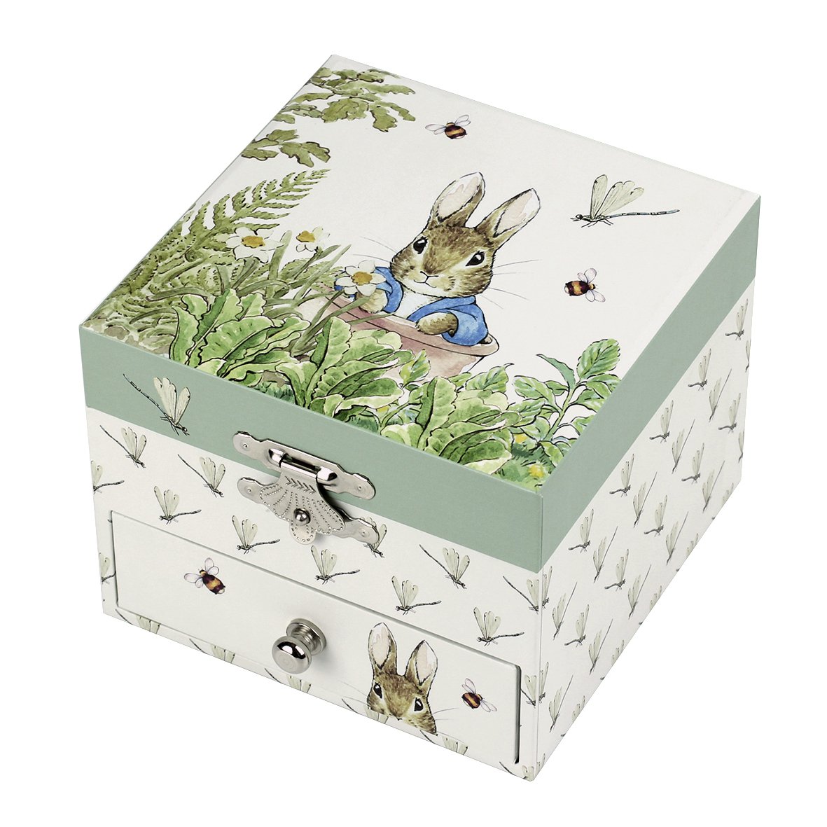Boite à Musique Cube Peter Rabbit© - Libellule 