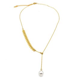 COLLAR CORAZUL "PERLA"