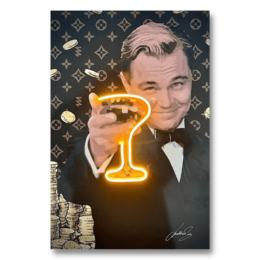 Leonardo Champagne | Arte de pared LED