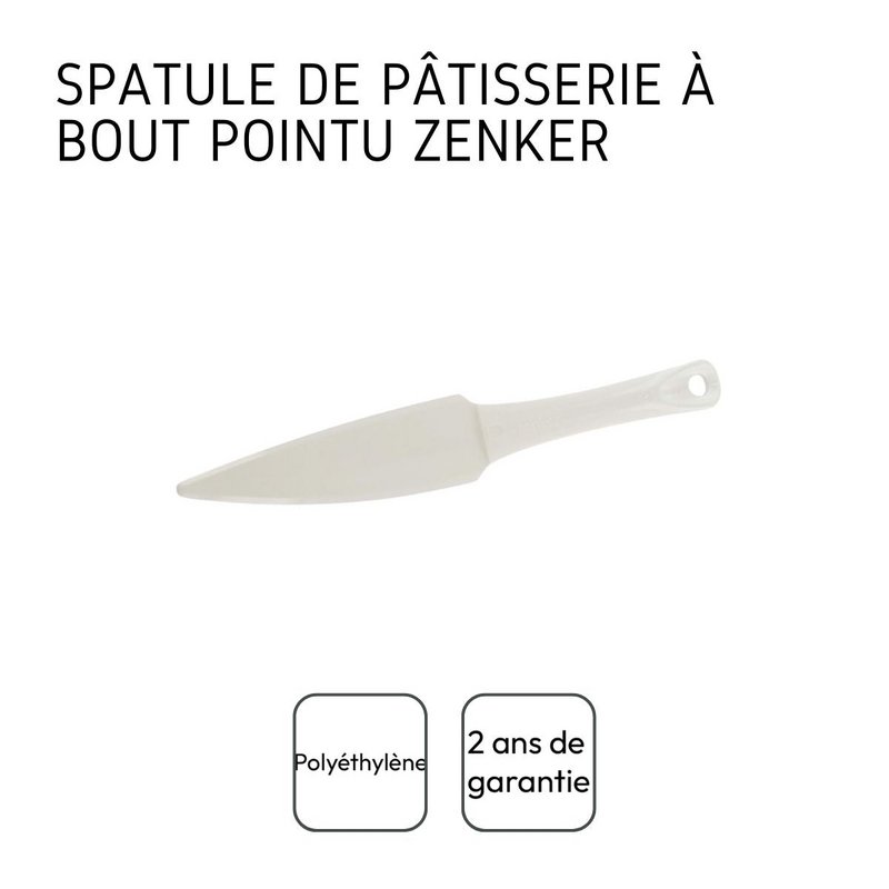 Küchen- und Gebäckspatel zum Ausformen von Kuchen Zenker Divers