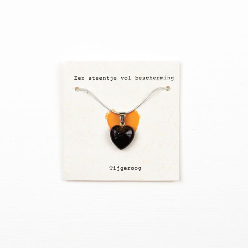 Stone full of protection necklace-Tigereye