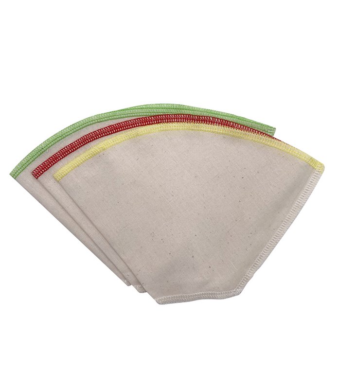 Linen Coffee Filter Par 3