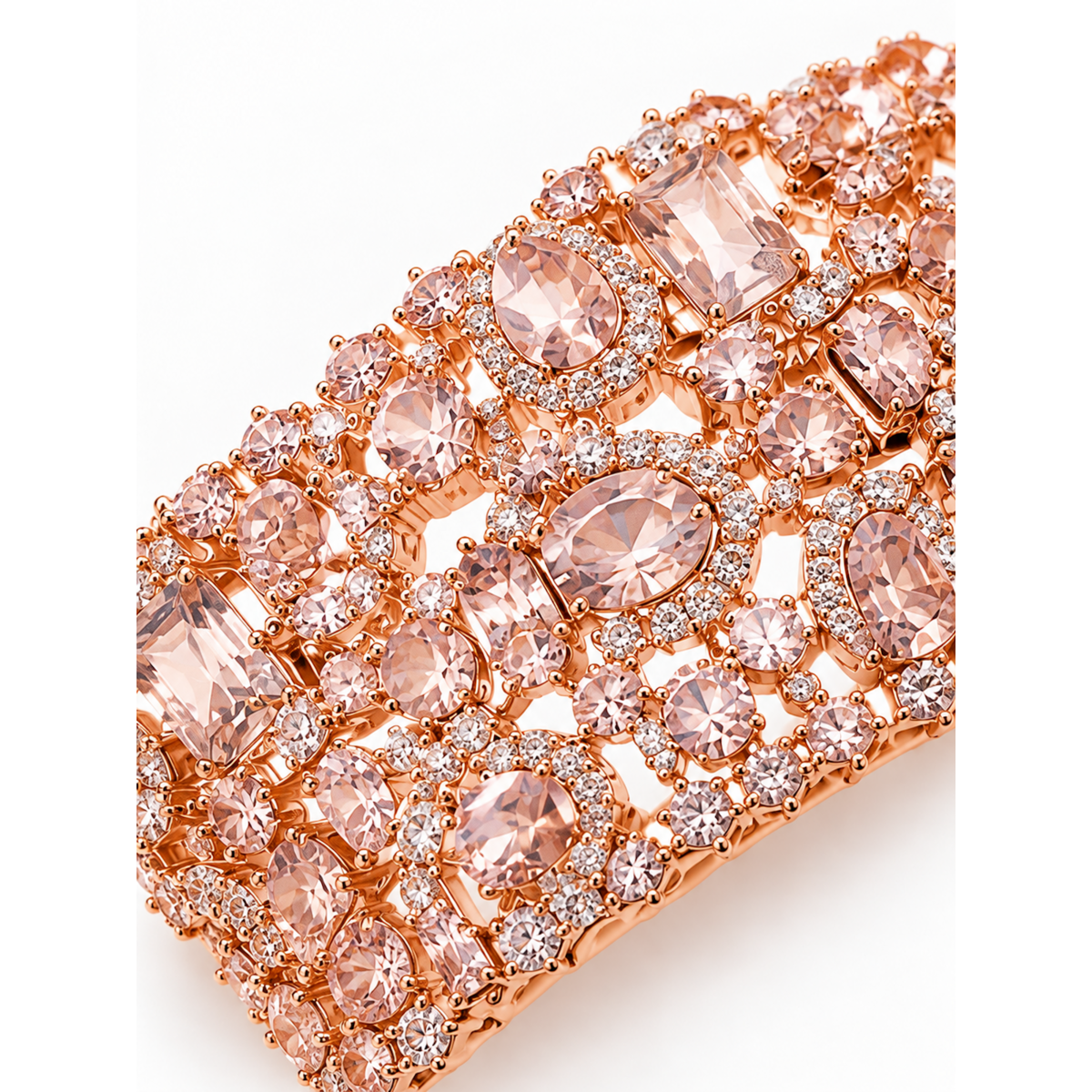 Errötendes Diamant-Couture-Schmuckset