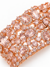 Errötendes Diamant-Couture-Schmuckset