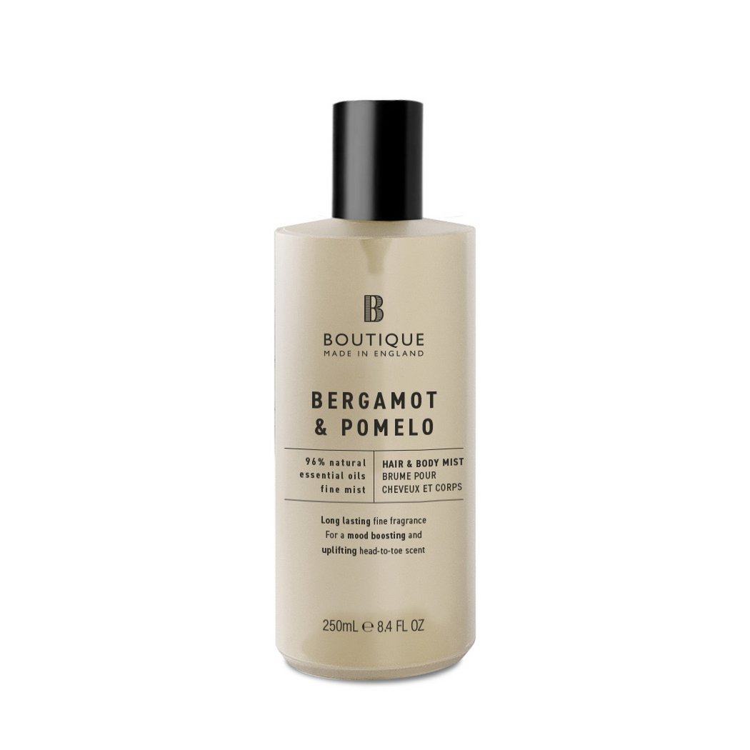 Boutique Scent Bergamot & Pomelo Hair & Body Mist 250ml