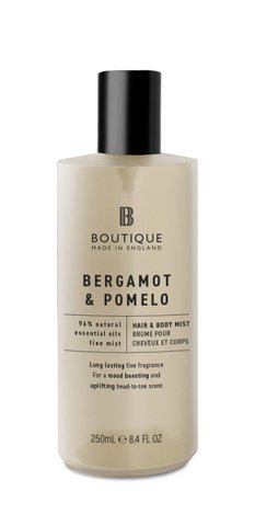 Boutique Scent Bergamot & Pomelo Hair & Body Mist 250ml
