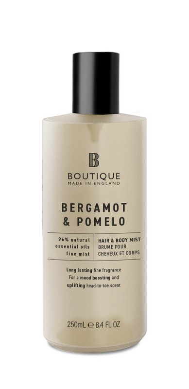 Boutique Scent Bergamot & Pomelo Hair & Body Mist 250ml