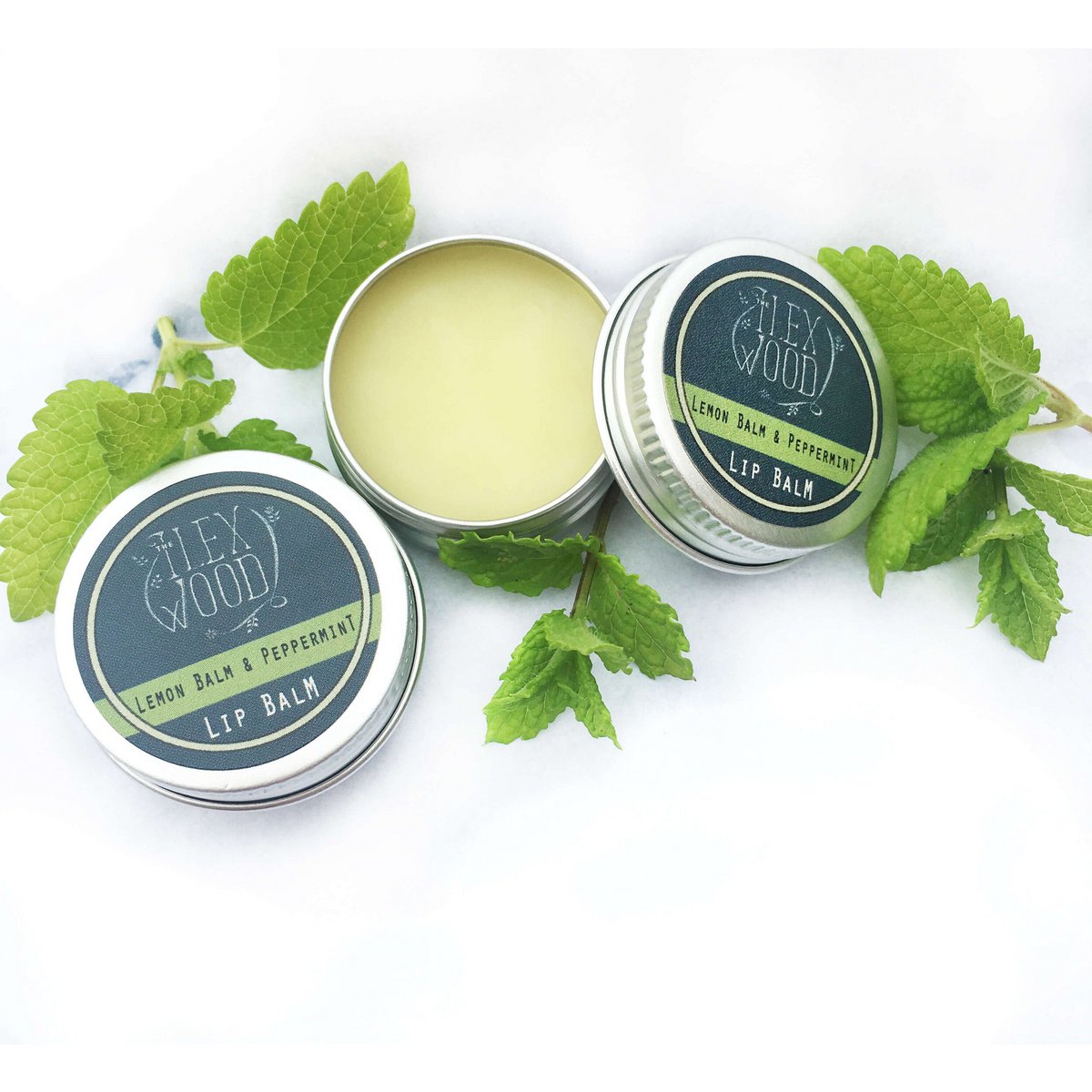 Baume à lèvres à la mélisse et à la menthe poivrée - 10 ml