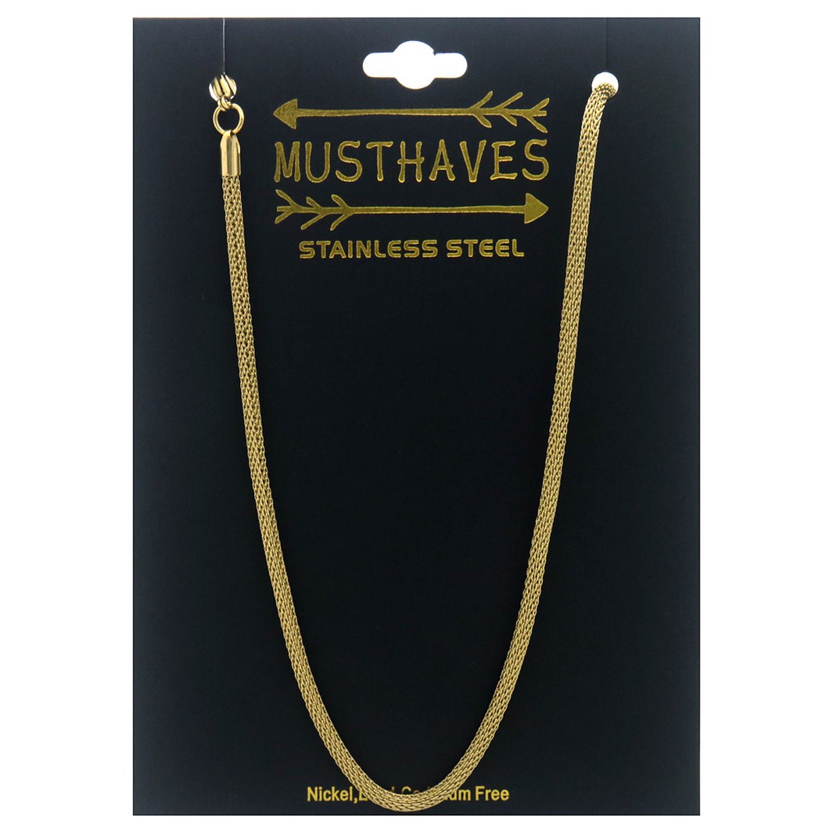 D-E23.1 N926-001G S. Steel Necklace