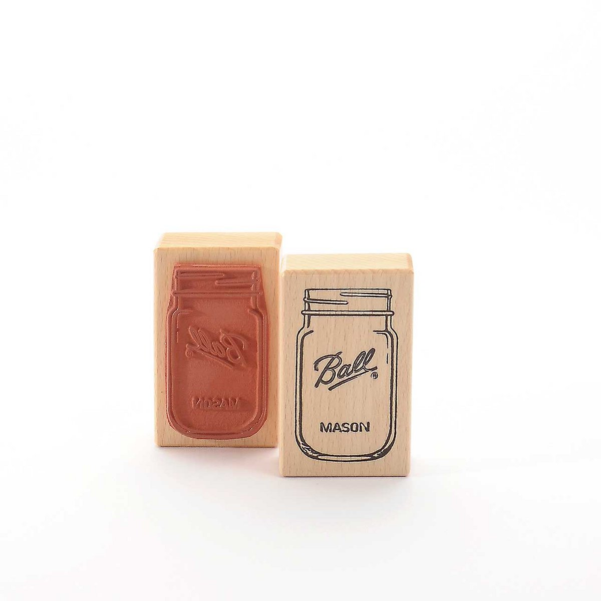 Stempel: leeres Schraubglas