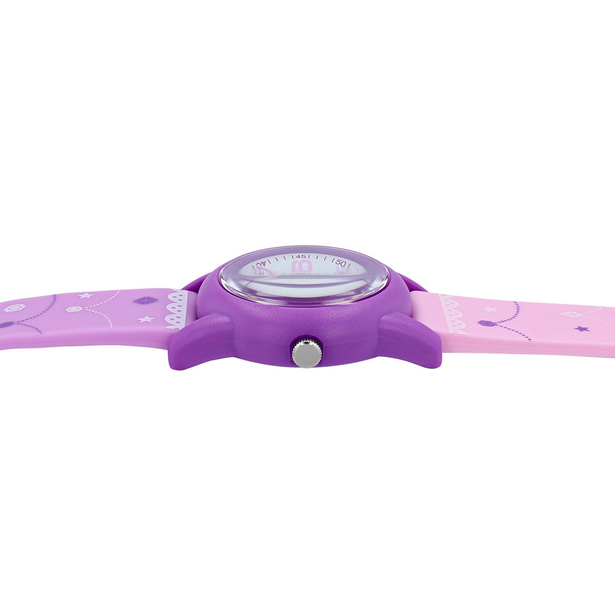 Montre pour enfants Q&Q "Princess", bracelet en résine, 10 ATM