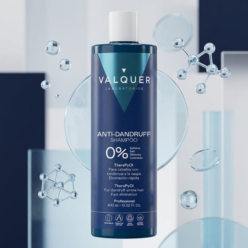 Anti-skælshampoo - 0% ingen sulfater eller salt