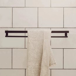 Toallero Siena – barra para toalla baño en acero inoxidable
