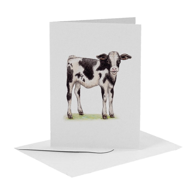 10 biglietti d'auguri con animali olandesi, busta inclusa - dipinti a mano da Mies to Go - cartolina - formato A6