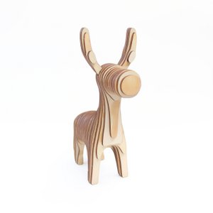 Rendier L - Hout