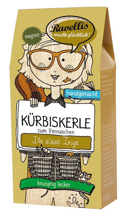 Kürbiskerne - Ingwer & Karamell