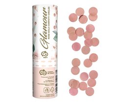 Konfettikanone - Roségold - 15cm