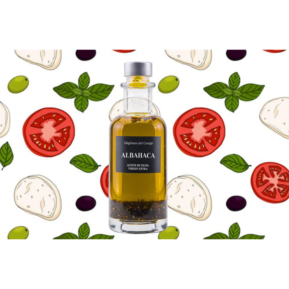 Olijfolie Met Basilicum - 250ml