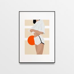 Poster "Alice Noon" - A4 & 30x40cm - Art print