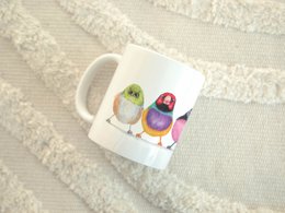 Keramische mok, Australische vogels, grappige mokken, dierenmok