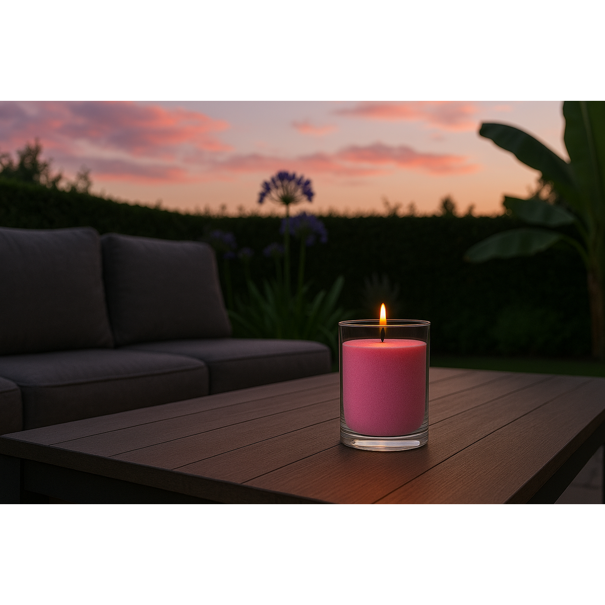 Vela de arena ardiente - Verde claro