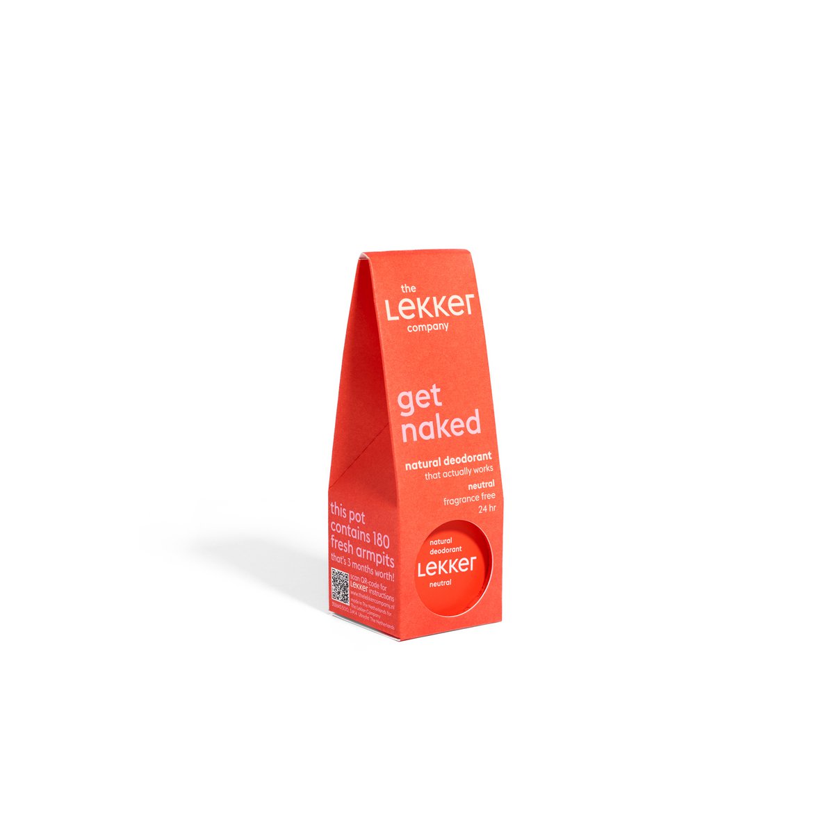 Deodorant cream - get naked (x12)