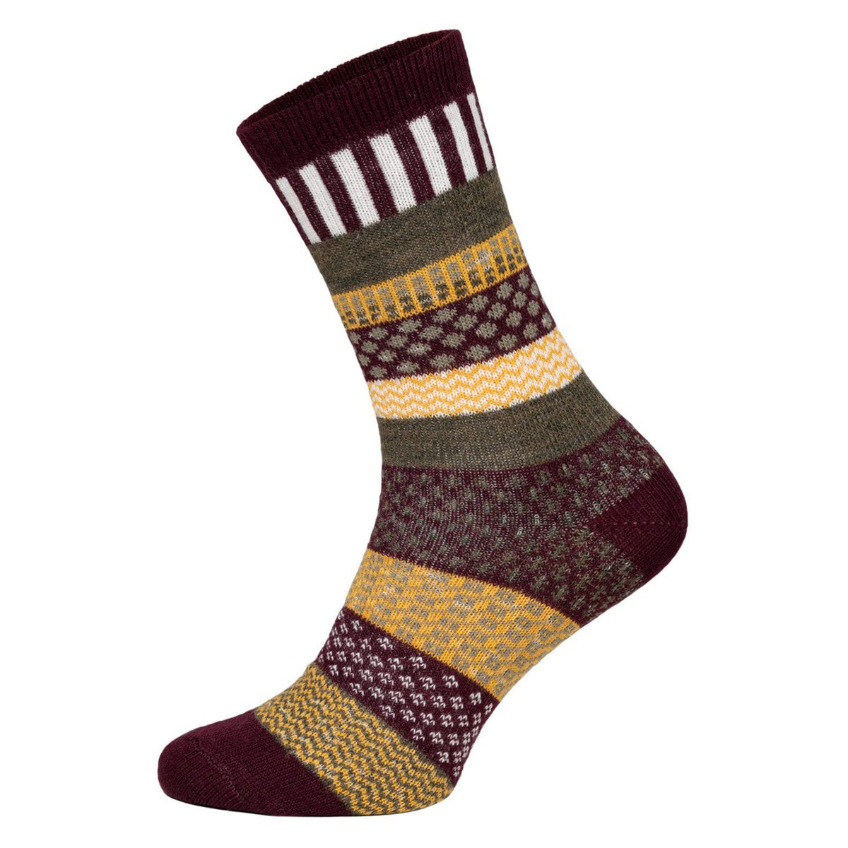 2 pairs 45% wool socks colorful s design 2 couple