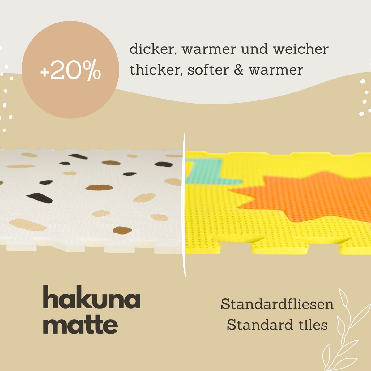 Hakuna Matte XXL Puzzle Play Mat - Confetti (1.8 x 1.2 m)