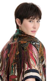 Foulard Medusa's Flower 100% Seta (3 colori)