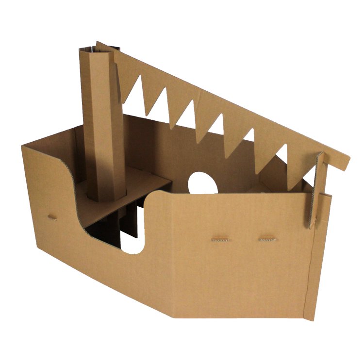 Bateau en carton